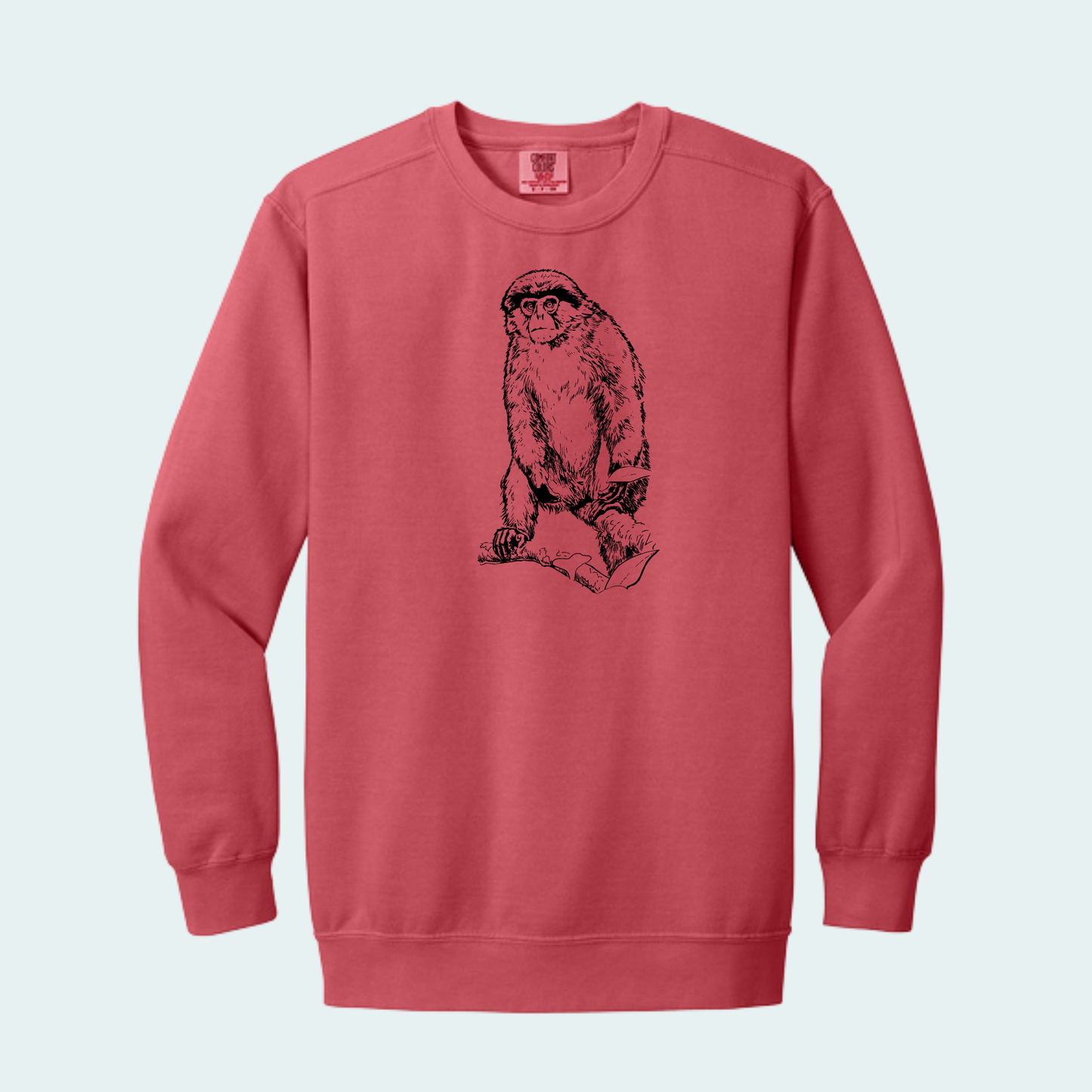 Red Colobus Fundraiser (Limited Edition for August) Unisex Comfort Color Crewneck