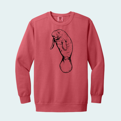 Manatee (Limited Edition for September) Unisex Comfort Color Crewneck