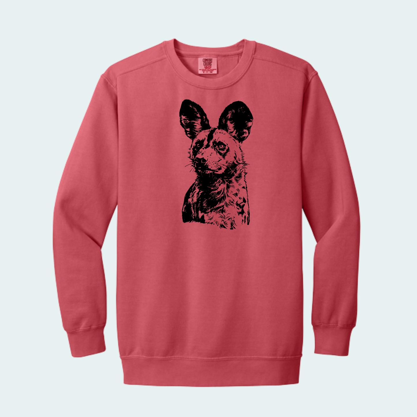 Kalahari African Wild Dog Conservation Trust Fundraiser (Limited Edition for September) Unisex Comfort Color Crewneck