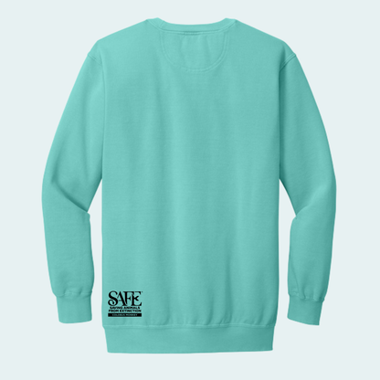 Guereza Colobus Fundraiser (Limited Edition for August) Unisex Comfort Color Crewneck
