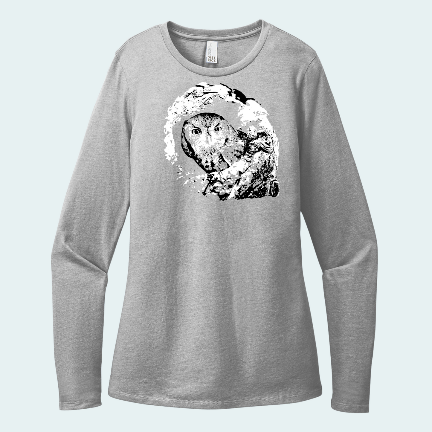 Sweet Pea - Eastern Screech Owl (Fundraiser) Women’s Long Sleeve Tee