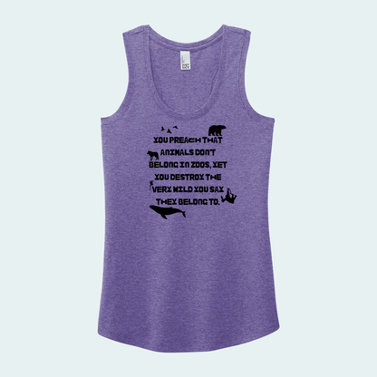 Preach Quote (Limited Edition for February) Women's Tank
