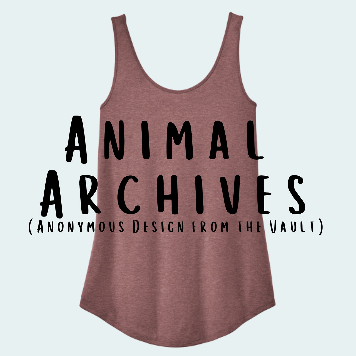 Animal Archives (Anonymous Design from the Vault) Women's Tank