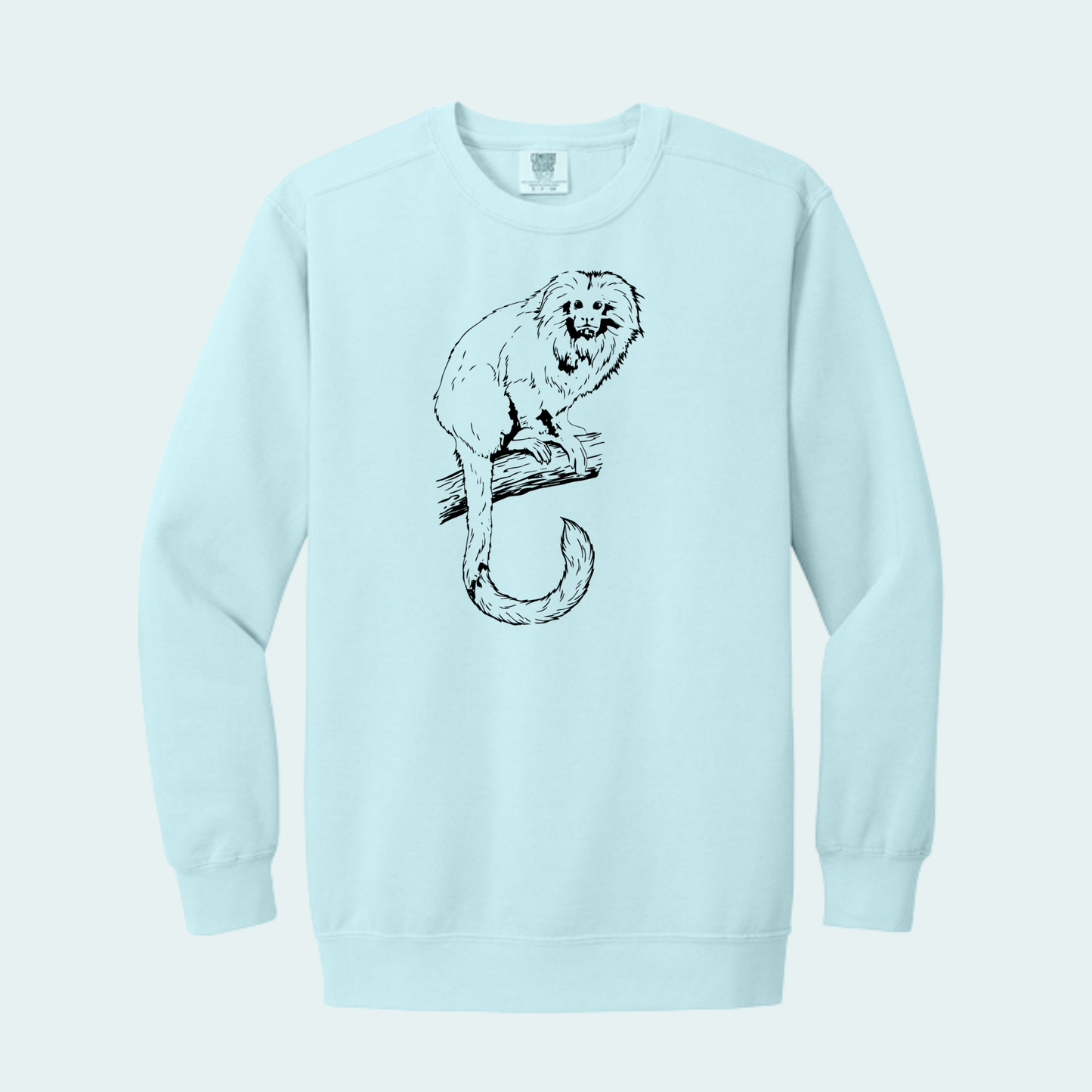 Golden Lion Tamarin (Limited Edition for July) Comfort Color Crewneck