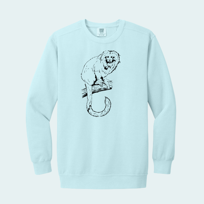 Golden Lion Tamarin (Limited Edition for July) Comfort Color Crewneck