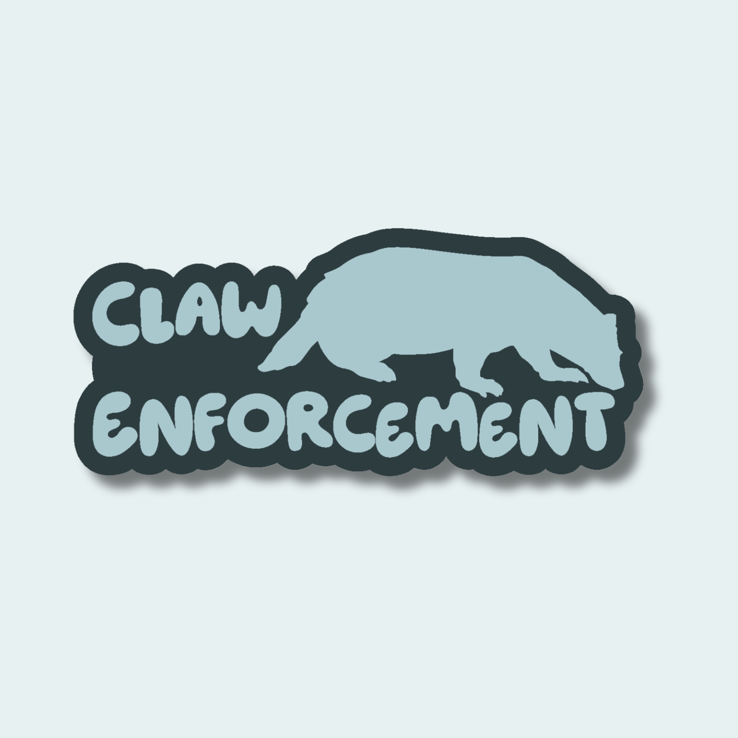 Claw Enforcement - Wolverine - 4in Sticker