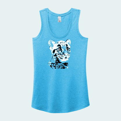 Clouded Leopard Cub (Limited Edition for January) Women's Tank