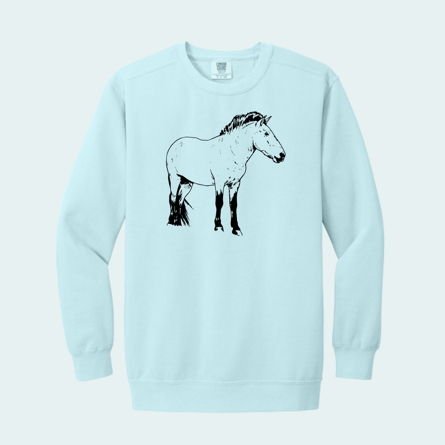 Przewalski's Horse (Limited Edition for July) Comfort Color Crewneck