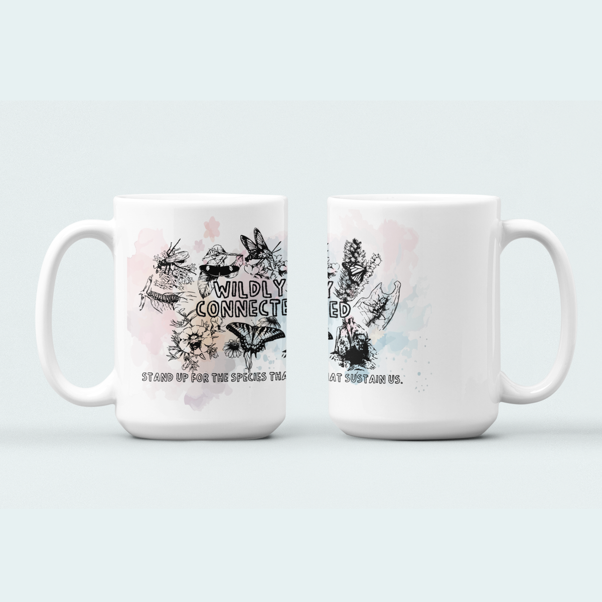 Wildly Connected - Pollinator Partnership Fundraiser (Limited Edition for October) Mugs