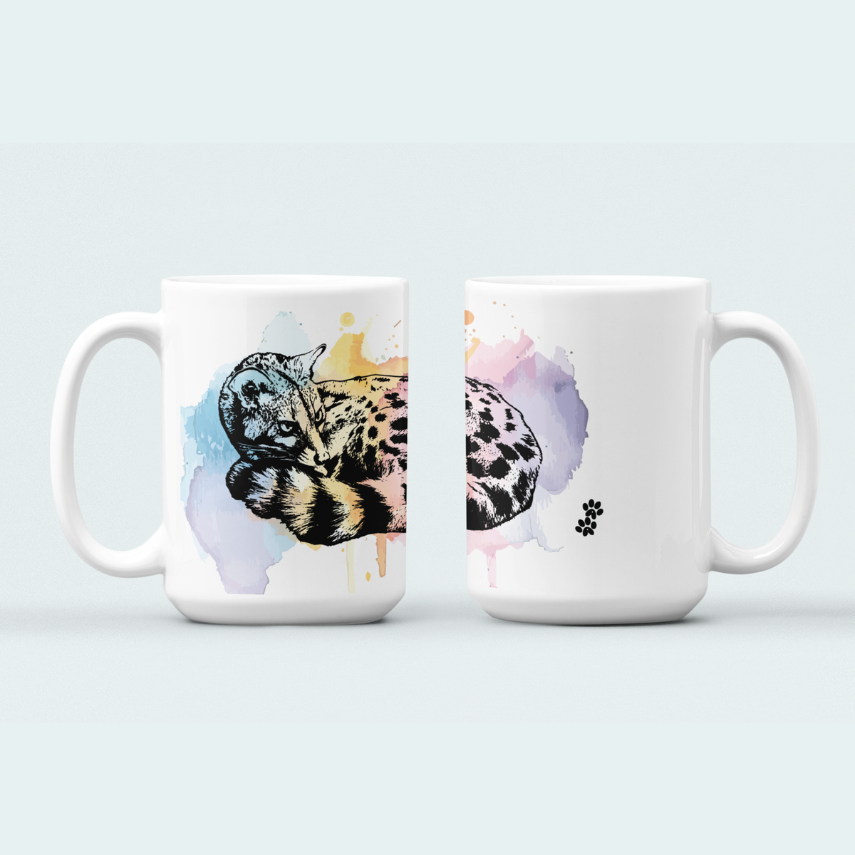 Large Spotted Genet (Limited Edition for October) Mugs