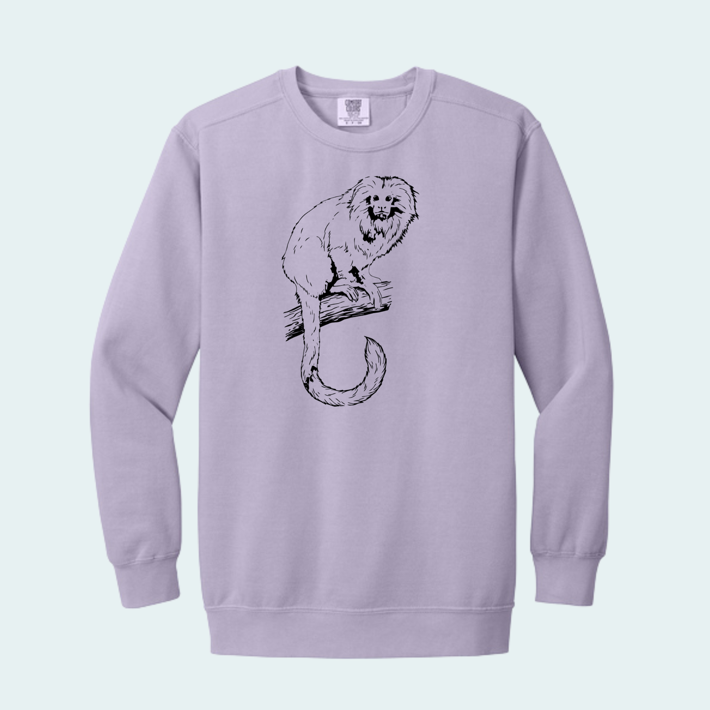 Golden Lion Tamarin (Limited Edition for July) Comfort Color Crewneck