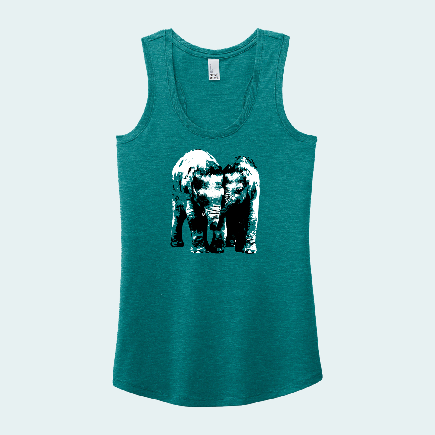 Baby Elephants (Limited Edition for January) Women's Tank