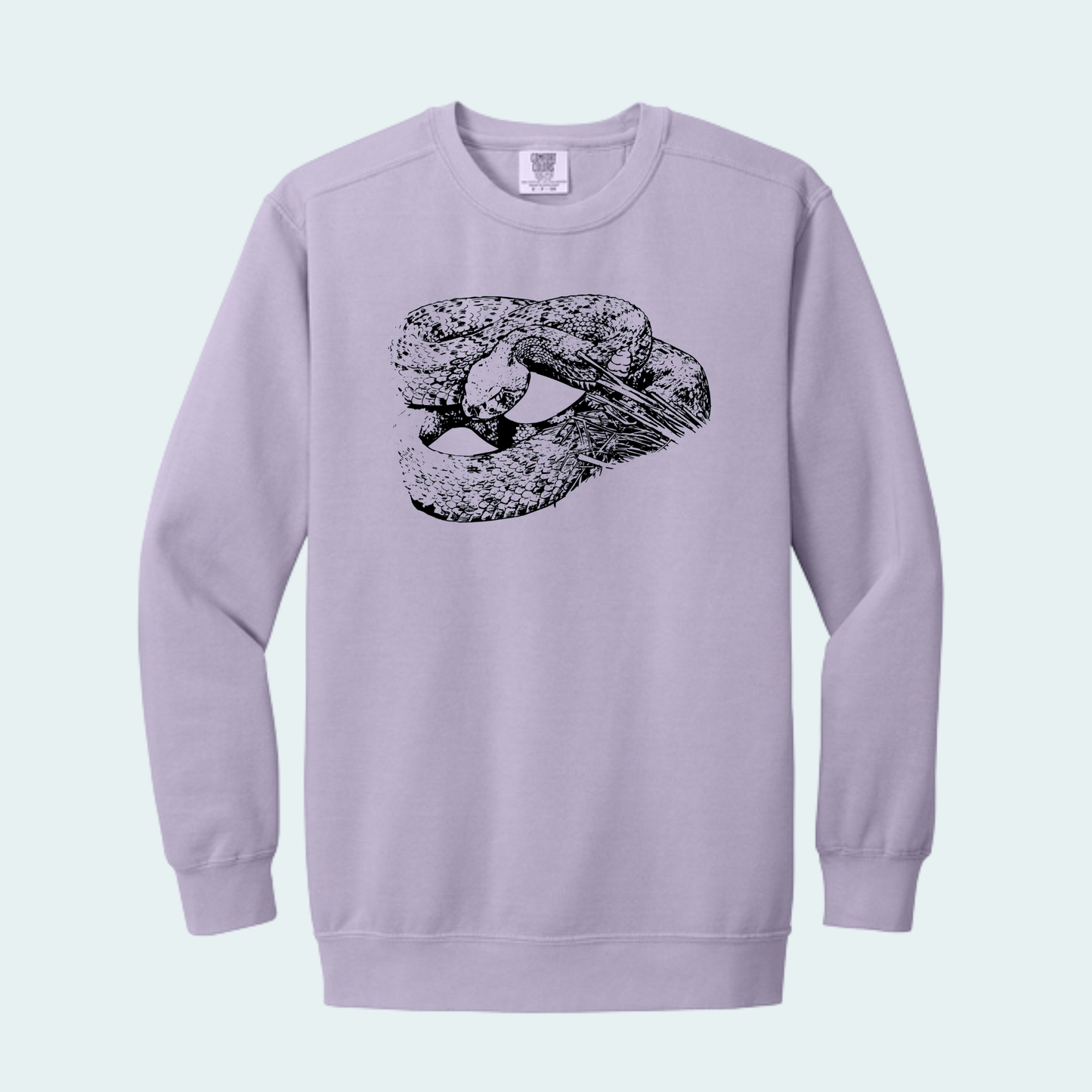 Western Diamondback Rattlesnake (Limited Edition for July) Comfort Color Crewneck