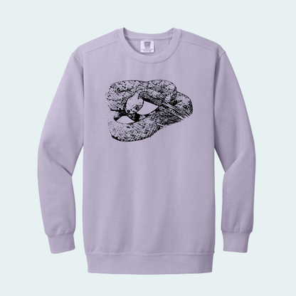 Western Diamondback Rattlesnake (Limited Edition for July) Comfort Color Crewneck