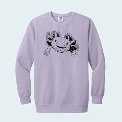 Axolotl (Limited Edition for July) Comfort Color Crewneck