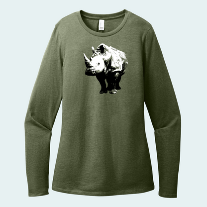 White Rhino (Limited Edition) Women’s Long Sleeve Tee