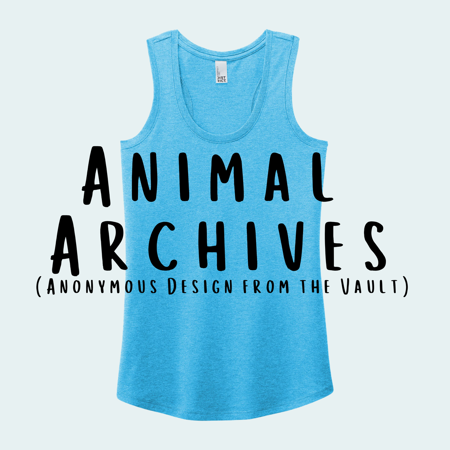Animal Archives (Anonymous Design from the Vault) Women's Tank