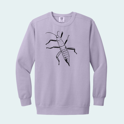 Giant Spiny Stick Insect (Limited Edition for July) Comfort Color Crewneck