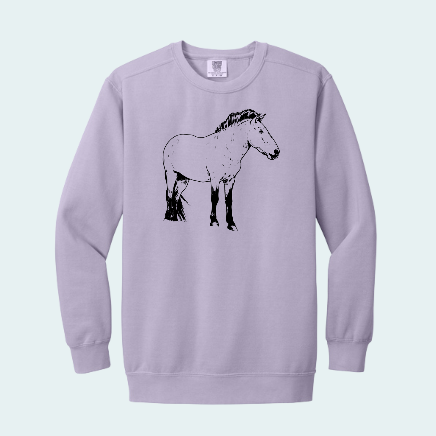 Przewalski's Horse (Limited Edition for July) Comfort Color Crewneck