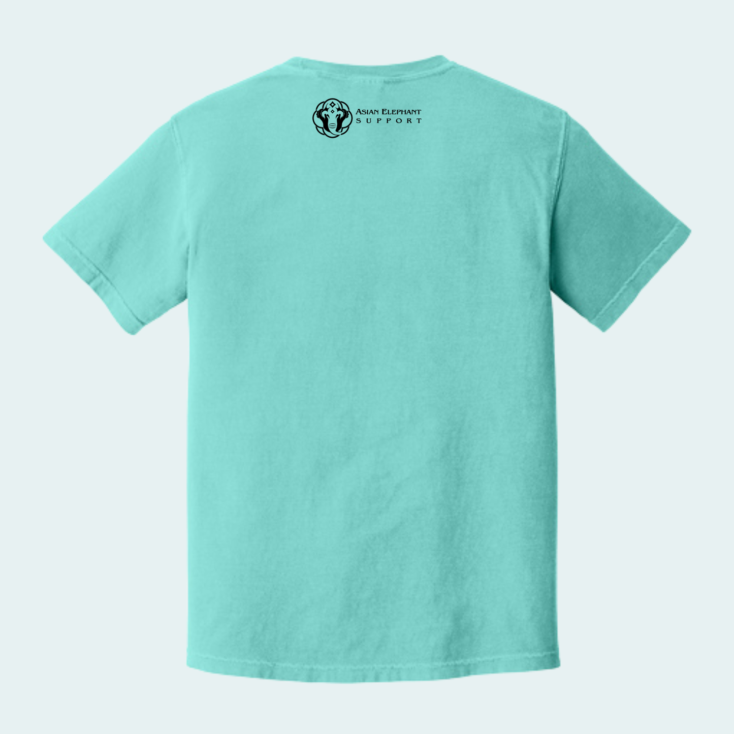 Asian Bull Elephant Fundraiser (Limited Edition for August) Unisex Comfort Color Tee