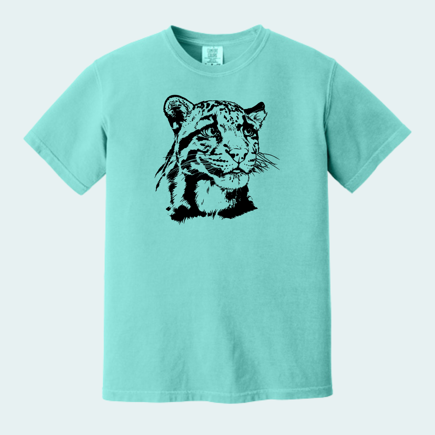 Clouded Leopard (Limited Edition for September) Unisex Comfort Color Tee