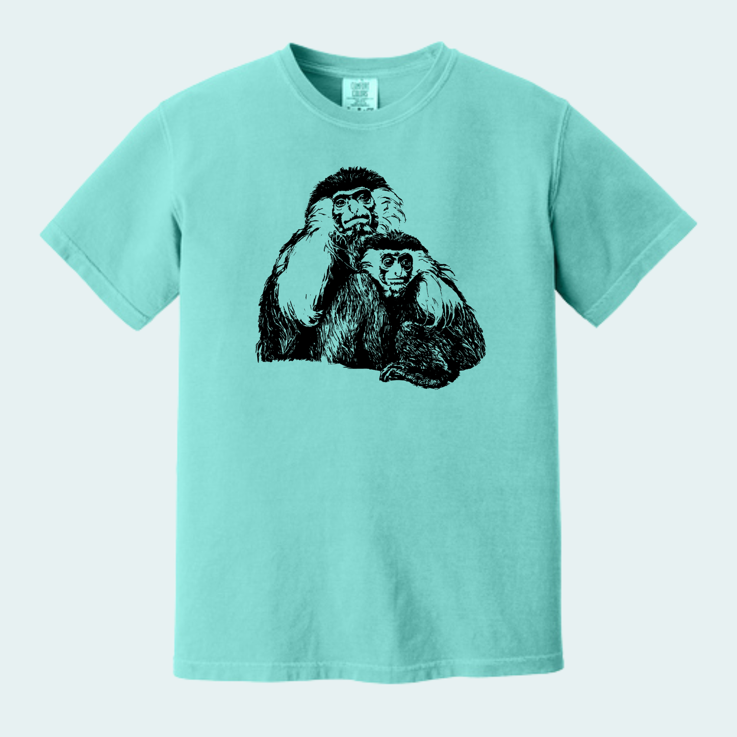 Angolan Colobus Fundraiser (Limited Edition for August) Unisex Comfort Color Tee