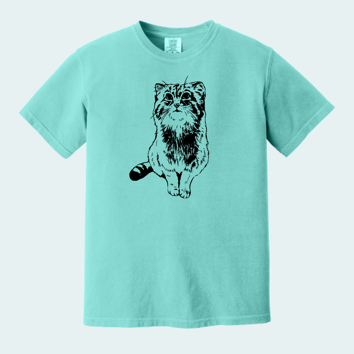 Pallas Cat (Limited Edition for October) Unisex Comfort Color Tee