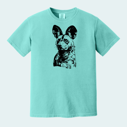 Kalahari African Wild Dog Conservation Trust Fundraiser (Limited Edition for September) Unisex Comfort Color Tee