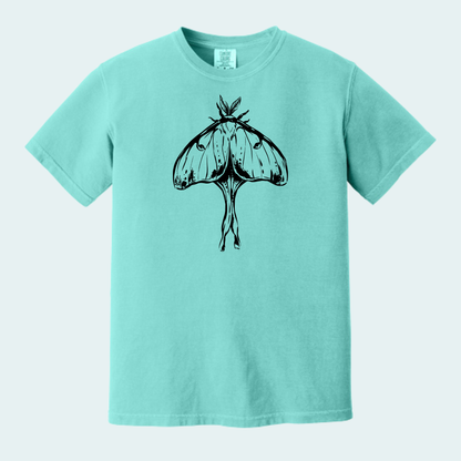 Luna Moth (Limited Edition for October) Unisex Comfort Color Tee
