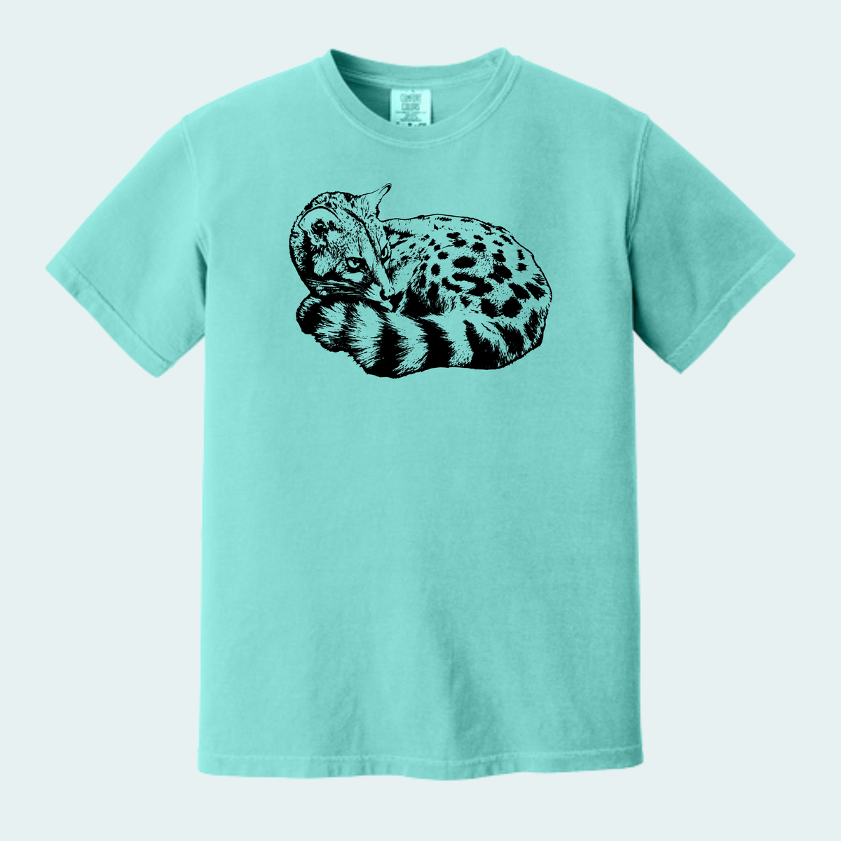 Large Spotted Genet (Limited Edition for October) Unisex Comfort Color Tee