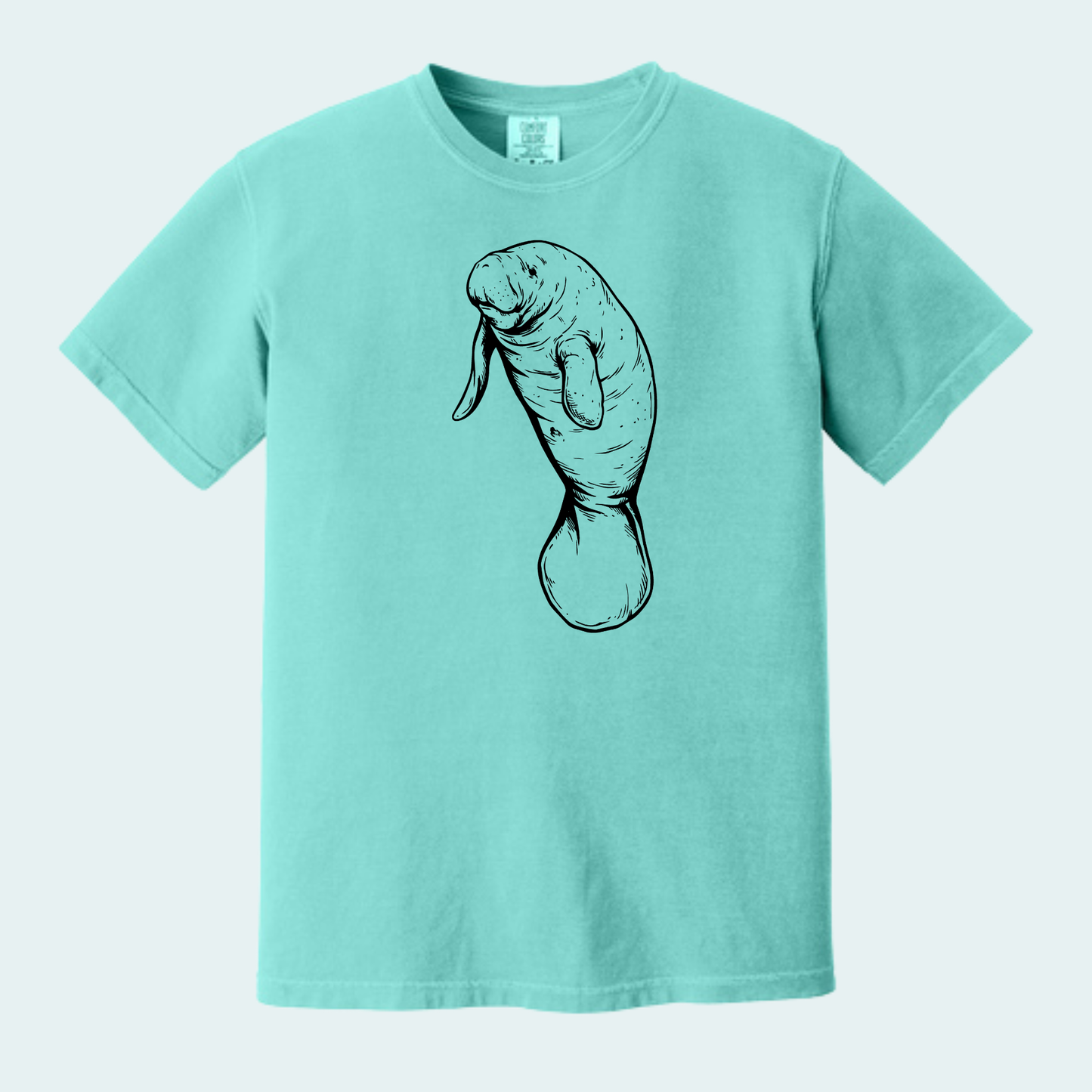 Manatee (Limited Edition for September) Unisex Comfort Color Tee