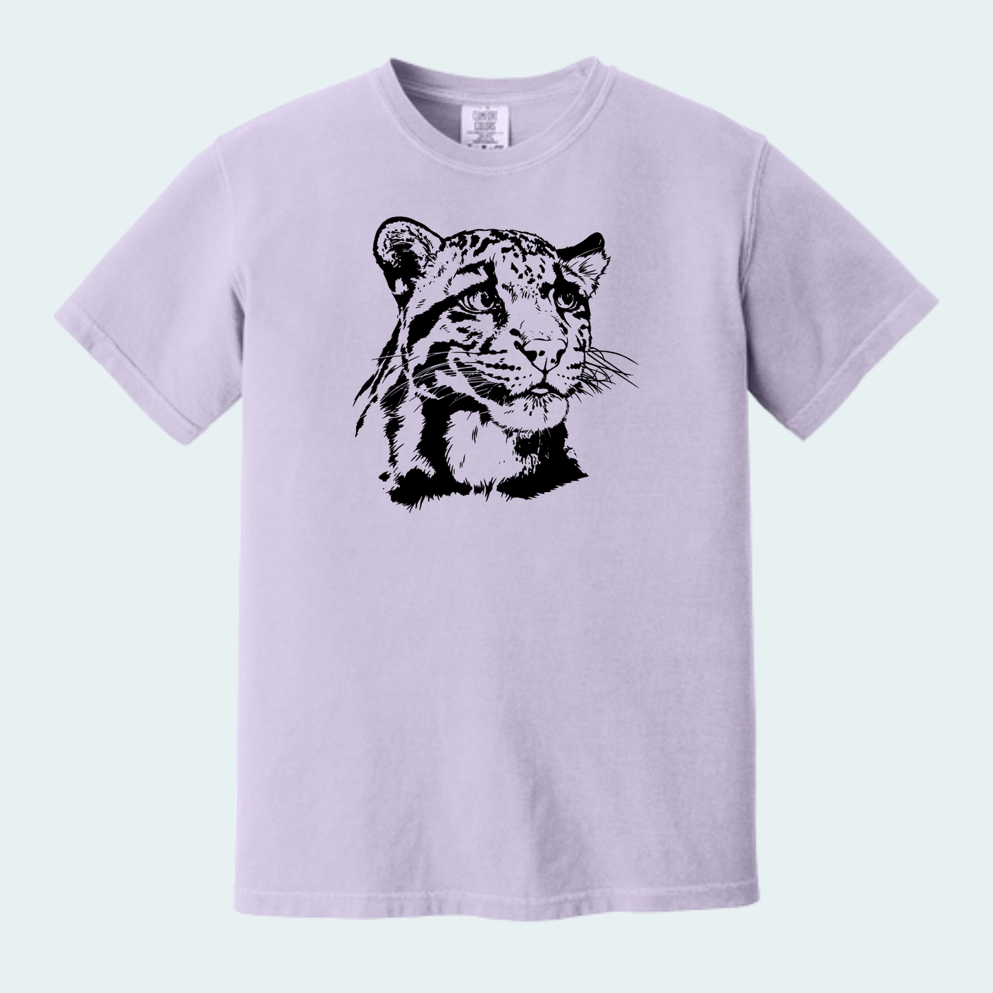 Clouded Leopard (Limited Edition for September) Unisex Comfort Color Tee