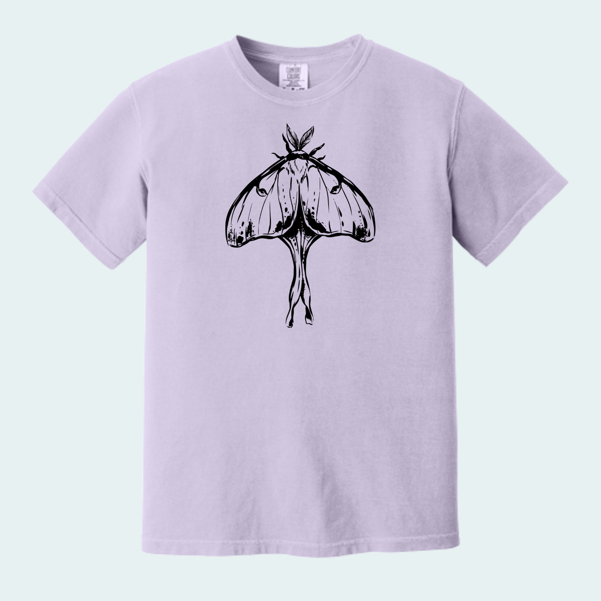 Luna Moth (Limited Edition for October) Unisex Comfort Color Tee