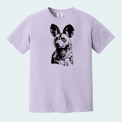 Kalahari African Wild Dog Conservation Trust Fundraiser (Limited Edition for September) Unisex Comfort Color Tee