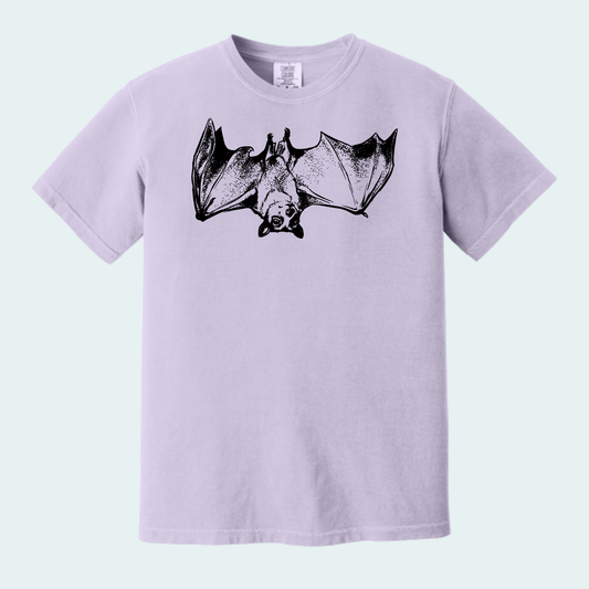 Straw Colored Fruit Bat (Limited Edition for October) Unisex Comfort Color Tee
