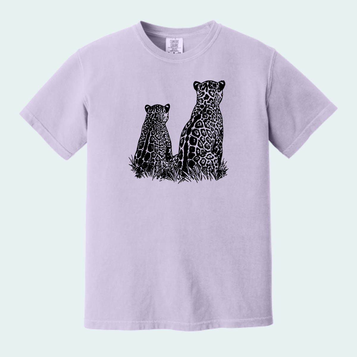 Two Jaguars -Fundraiser for Wild Cat Research and Management(Limited Edition for October) Unisex Comfort Color Tee