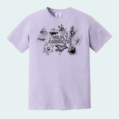 Wildly Connected - Pollinator Partnership Fundraiser (Limited Edition for October) Unisex Comfort Color Tee