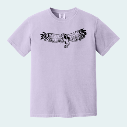 Verreaux's Eagle Owl (Limited Edition for August) Unisex Comfort Color Tee