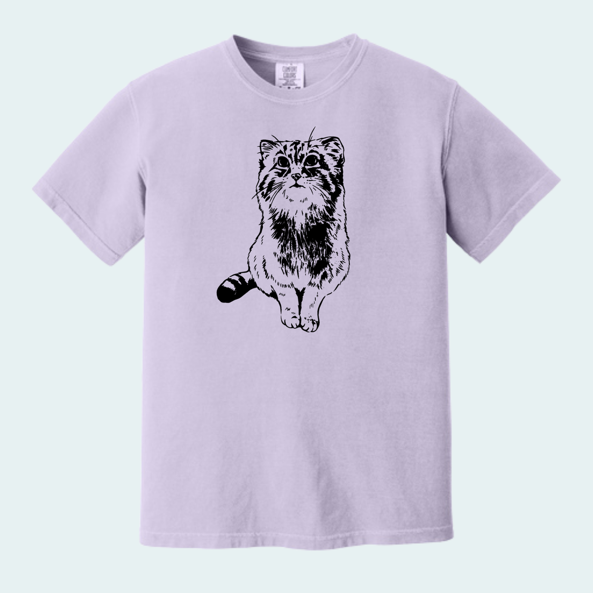 Pallas Cat (Limited Edition for October) Unisex Comfort Color Tee