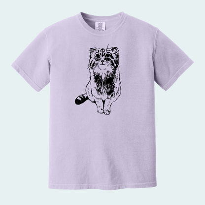 Pallas Cat (Limited Edition for October) Unisex Comfort Color Tee