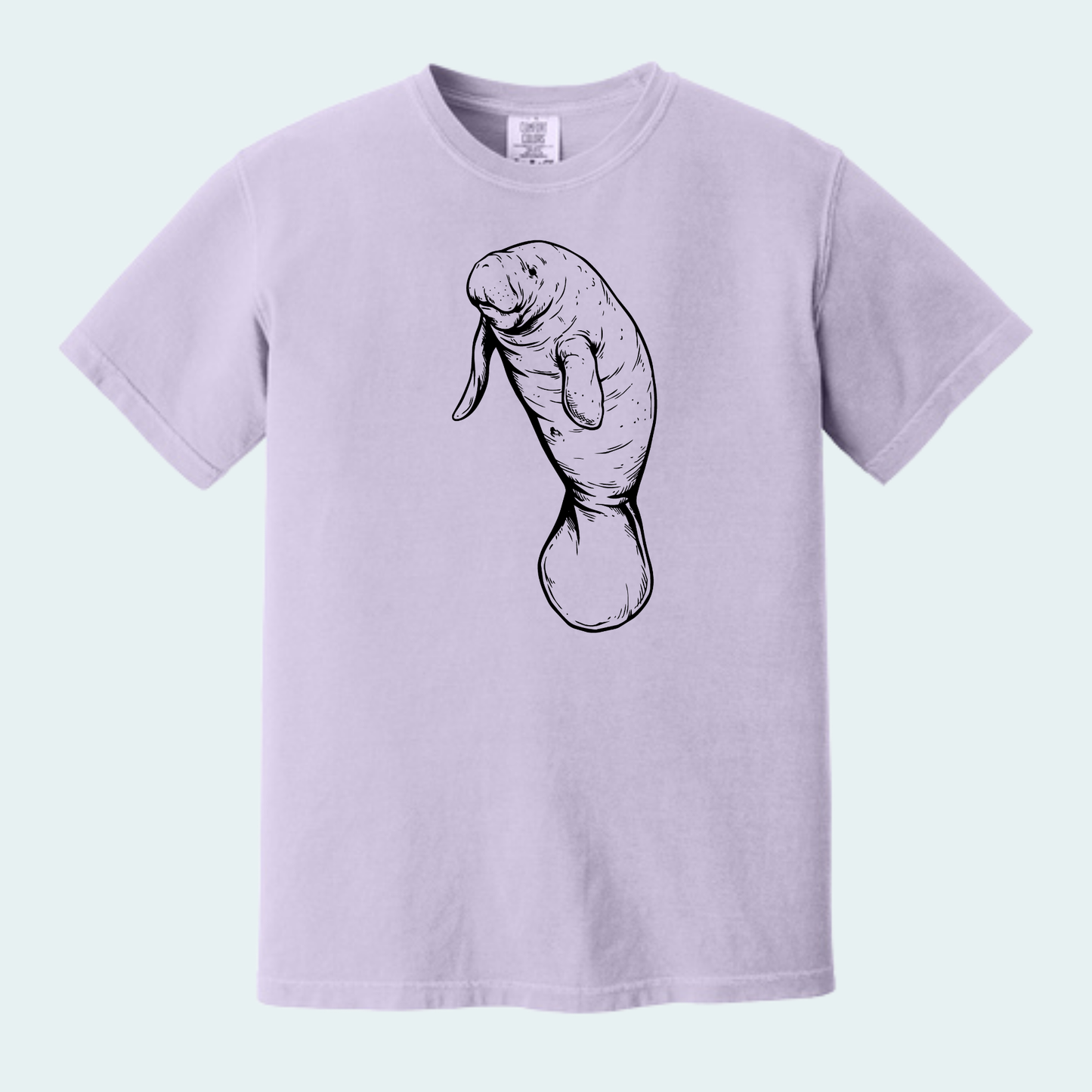 Manatee (Limited Edition for September) Unisex Comfort Color Tee