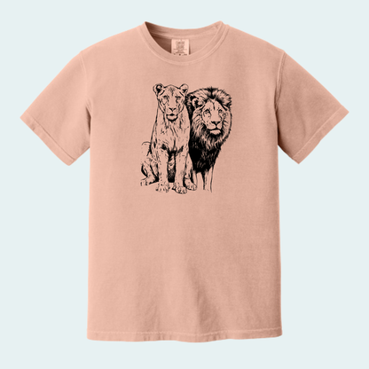 Lions (Limited Edition for August) Unisex Comfort Color Tee