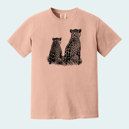 Two Jaguars -Fundraiser for Wild Cat Research and Management(Limited Edition for October) Unisex Comfort Color Tee