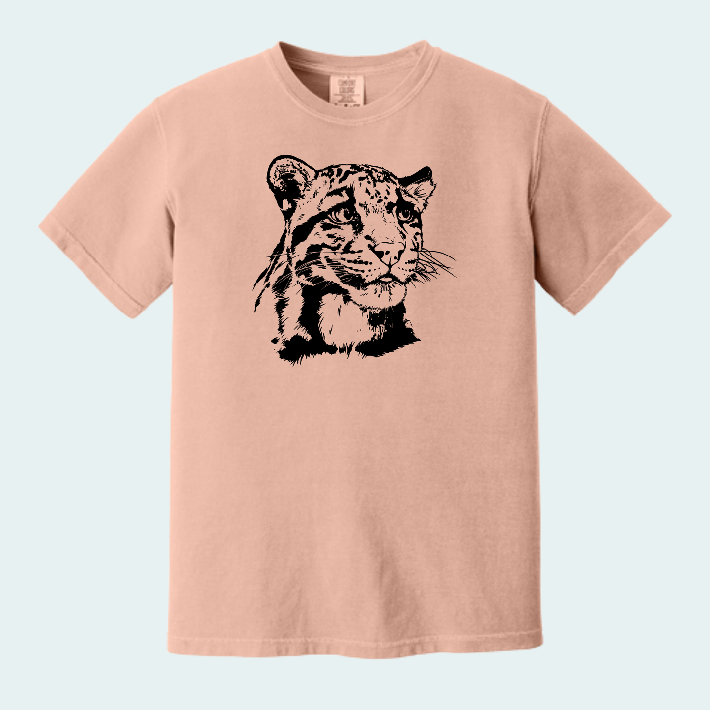 Clouded Leopard (Limited Edition for September) Unisex Comfort Color Tee