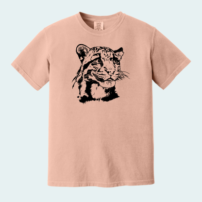 Clouded Leopard (Limited Edition for September) Unisex Comfort Color Tee