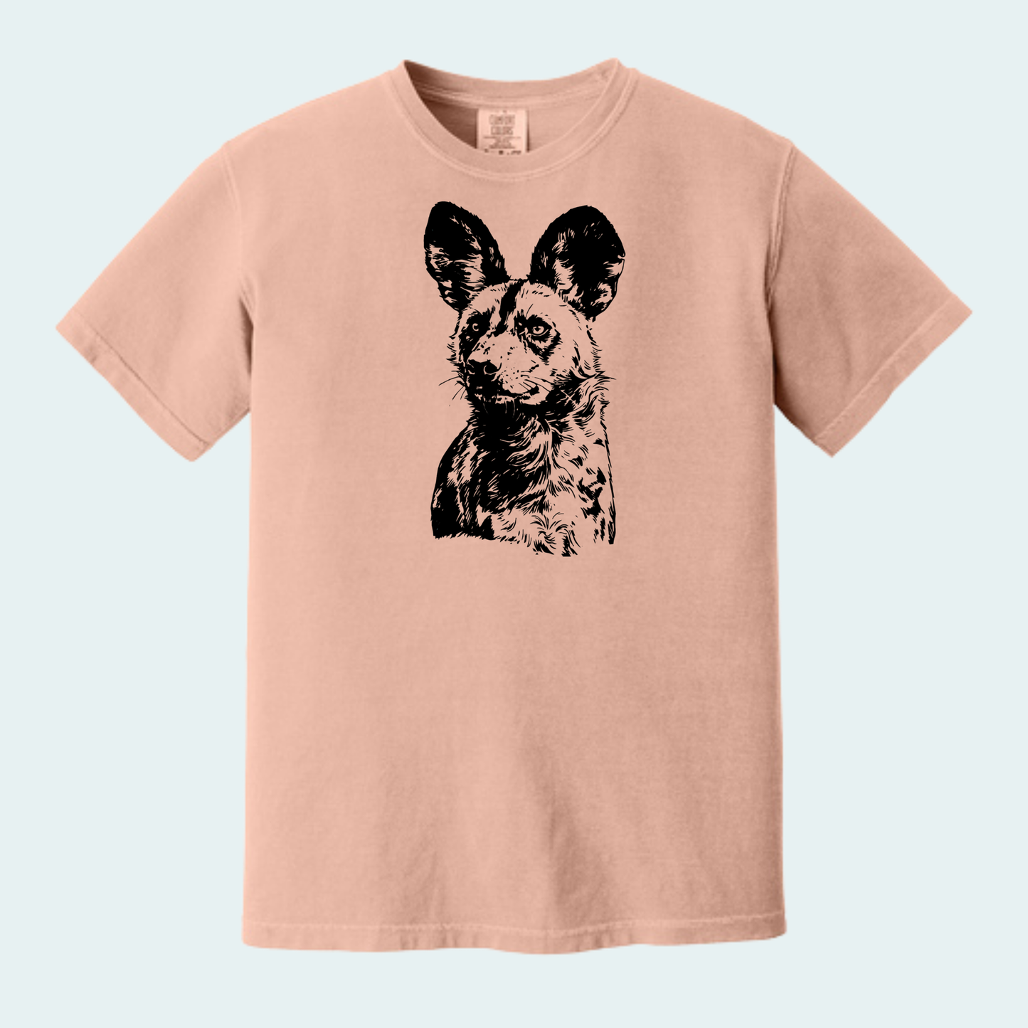 Kalahari African Wild Dog Conservation Trust Fundraiser (Limited Edition for September) Unisex Comfort Color Tee
