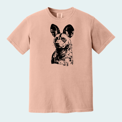 Kalahari African Wild Dog Conservation Trust Fundraiser (Limited Edition for September) Unisex Comfort Color Tee