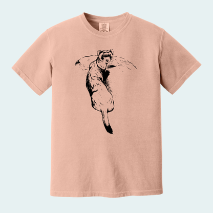 Black Footed Ferret (Limited Edition for September) Unisex Comfort Color Tee