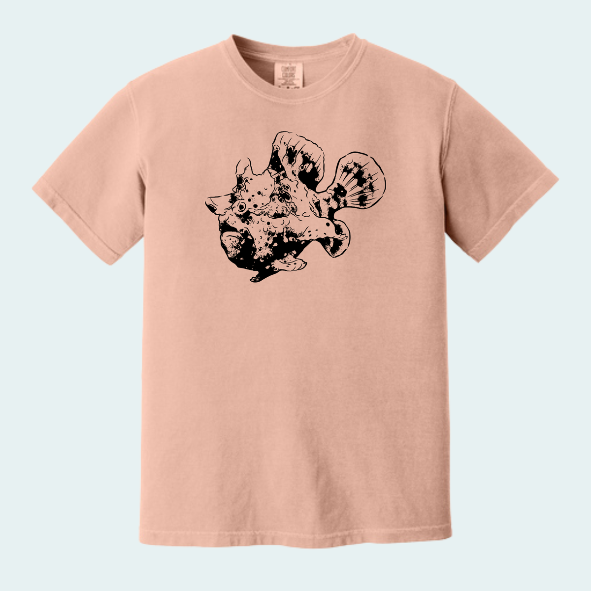 Warty Frogfish (Limited Edition for October) Unisex Comfort Color Tee