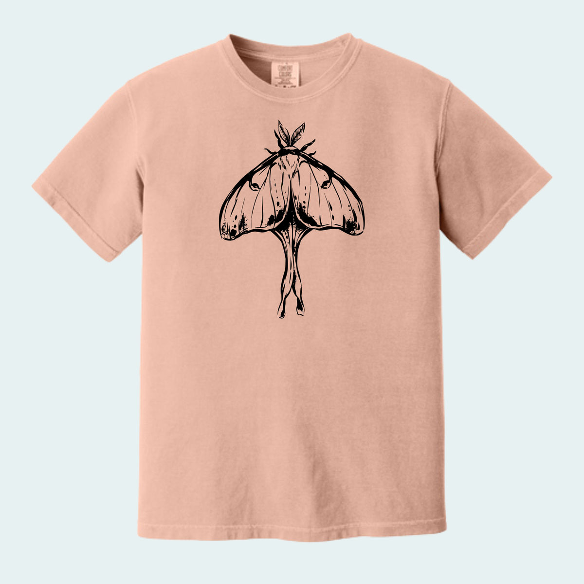 Luna Moth (Limited Edition for October) Unisex Comfort Color Tee